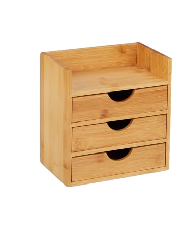 relaxdays Schreibtischorganizer in Schwarz