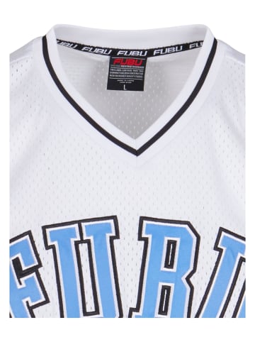 FUBU FUBU Herren FM242-003-1 Fubu College Mesh Tee in white