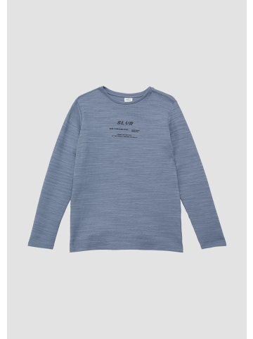 s.Oliver T-Shirt langarm in Blau