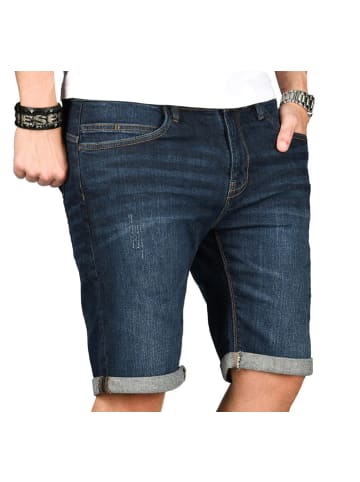INDICODE Jeansshorts B556a in Mittelblau