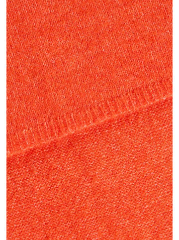Camel Active Basic Schal aus weichem Materialmix in Orange