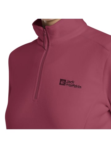 Jack Wolfskin Fleecepullover Taunus HZ W in Rosa