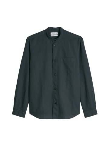 Stehkragen-Hemd regular in Peppercorn Grey