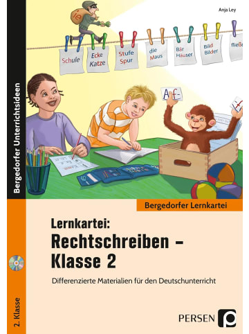 Persen Verlag i.d. AAP Lernkartei: Rechtschreiben - Klasse 2 | Differenzierte Materialien für den...
