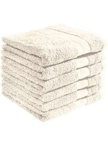 REDBEST Frottier Handtuch 6er-Pack Chicago in creme