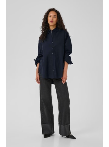 My Essential Wardrobe Langarm-Hemd SunnaMW Box fit in Black