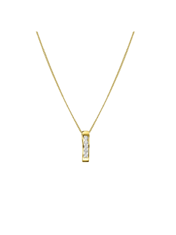 Lucardi 585 Gold Halskette Stab