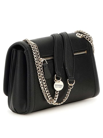Guess Noelle Convertible XBody Flap - Schultertasche 24 cm (black) in schwarz