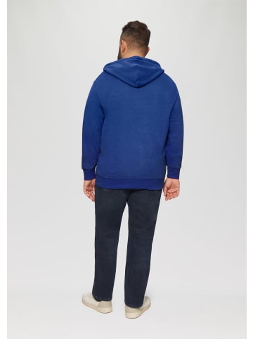 s.Oliver Sweatshirt Jacke in 5612_ozeanblau