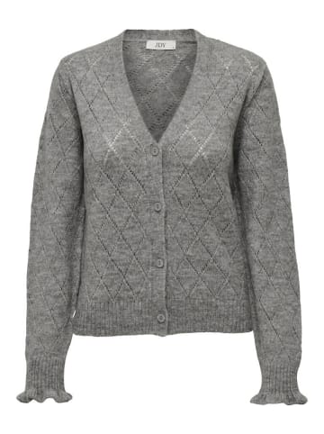 JDY Pullover in Light Grey Melange