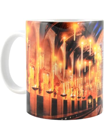 United Labels Harry Potter Tasse - Hogwarts große Halle  320 ml in orange