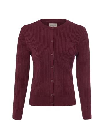 Gant Strickjacke in bordeaux - 0001