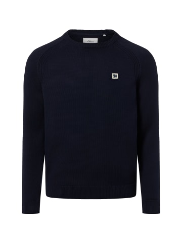 s.Oliver Pullover in marine - 0002