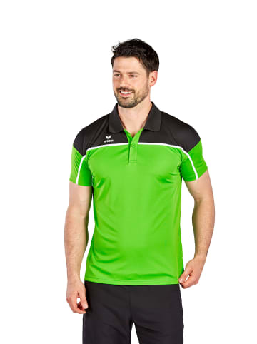 erima Change By Erima Poloshirt in green/schwarz/weiss