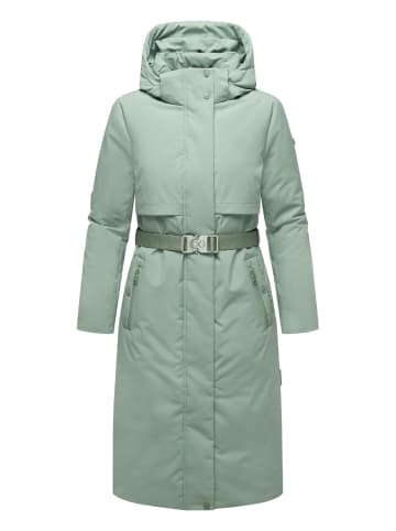 Navahoo Wintermantel Waldbummler 14 in Smokey Mint