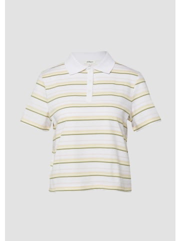 s.Oliver Polo-Shirt in 01G5_weiß