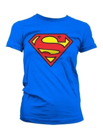 Superman Shirt in Blau