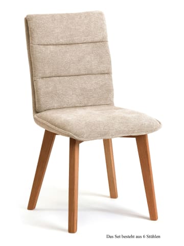 58 aufm Kessel ESSZIMMERSTUHL (6er-Set) Darija 47x92x60 Eiche geölt/Natur