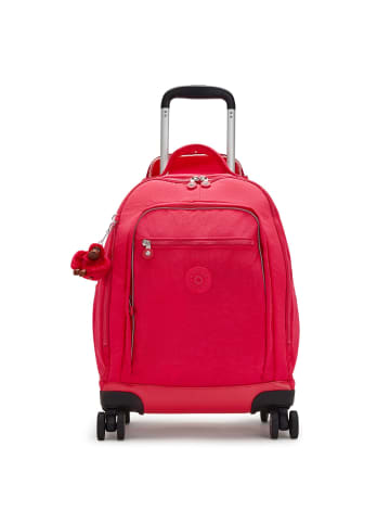 Kipling Back to School New Zea 2 Rollen Rucksacktrolley 50 cm Laptopfach in true pink