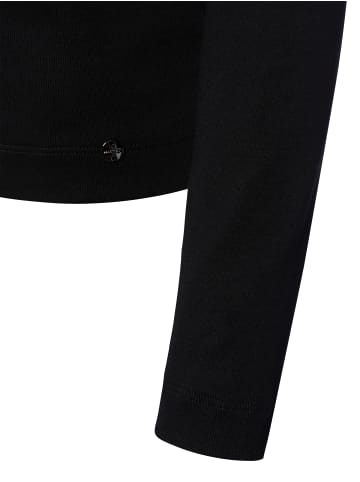 MARC CAIN SPORTS  Langarmshirt in schwarz