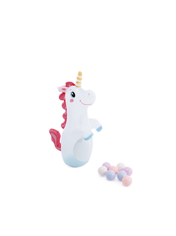 Intex Playcenter Unicorn Castle 196x178x127cm in mehrfarbig