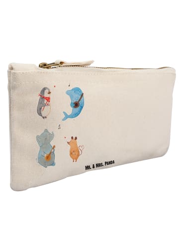 Mr. & Mrs. Panda Pouch Big Einheit mit Spruch in Weiß