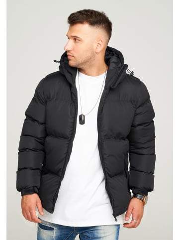 behype Puffer Winterjacke BHROLLIN in schwarz