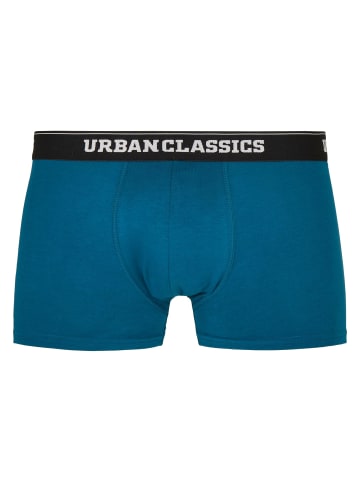 Urban Classics Urban Classics Boxershorts in mini stripe aop+boxteal+boxora
