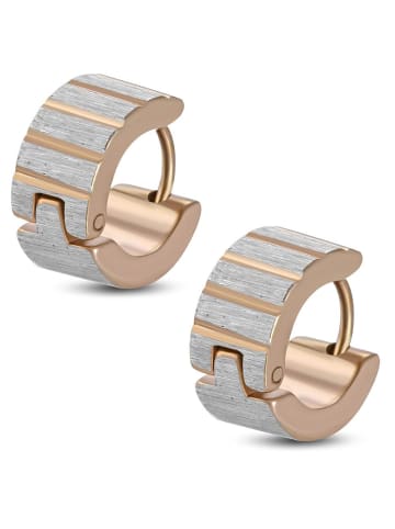 Bungsa Ohrstecker in Rosegold