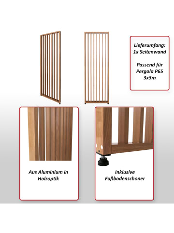 MCW Seitenwand für Pergola P65