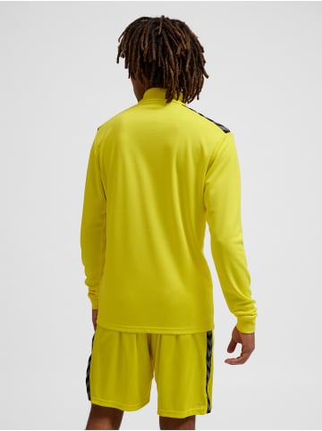 Hummel Halbreißverschluss Sweatshirt Hmlauthentic Herren in BLAZING YELLOW