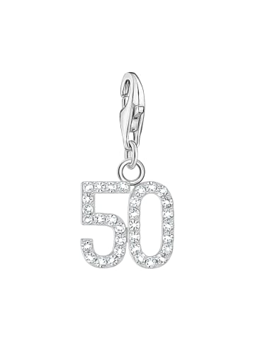 Thomas Sabo Charm-Anhänger in silber, weiß