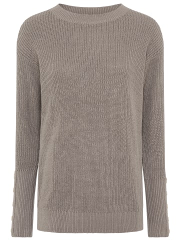 Laura Scott Strickpullover in taupe