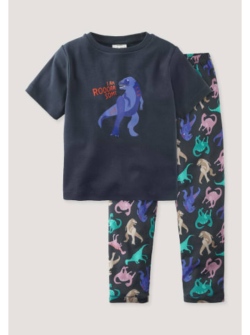 Hessnatur Pyjama Regular in dunkelblau
