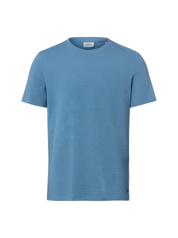 s.Oliver T-Shirt in blau