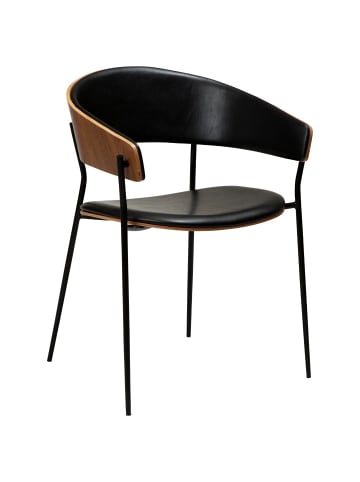 ebuy24 Esszimmerstuhl Crib Schwarz 2er Set