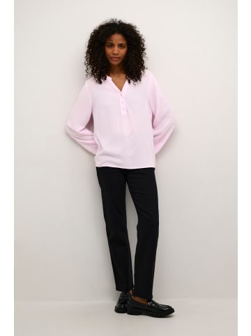 Kaffe Langarm-Bluse KAmathilde in Lilac Snow