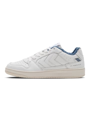 Hummel Schnürsenkel Sneaker St. Power Erwachsene in WHITE/CHINA BLUE