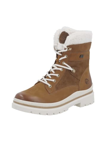 remonte Schnürboots in Beige