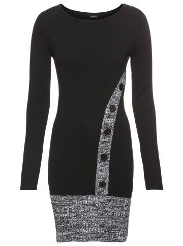 Laura Scott Strickkleid in schwarz