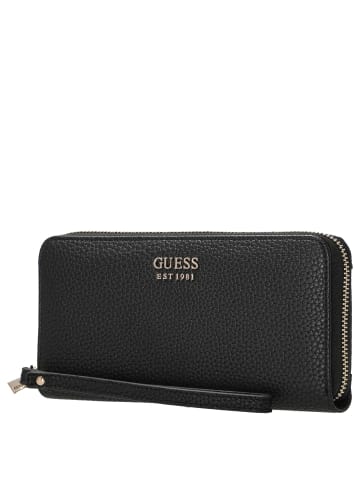 Guess Brenton SLG Large Zip Around - Geldbörse 12cc 20.5 cm (black) in schwarz
