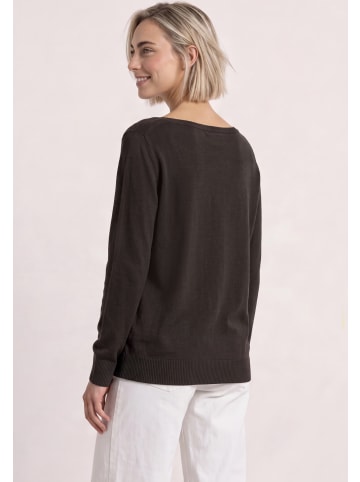 Street One Strickpullover in schoko - 0001