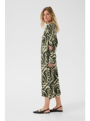 Cream Kleid CRBeva Tight fit in Green Animal