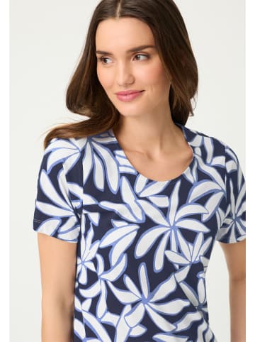 Olsen Kleid in marine blau - 0001