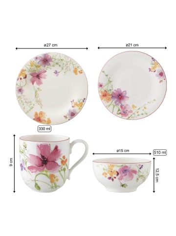 Villeroy & Boch 8er Set Starter-Set Mariefleur Basic in bunt