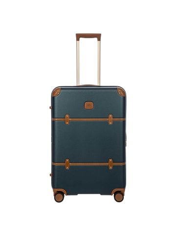 BRIC`s Bellagio - 4-Rollen-Trolley 70.5 cm erw. (eucalyptus) in blue/tan