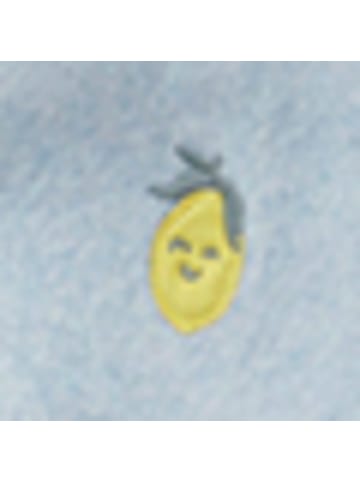 Hessnatur Softfleece in helles jeansblau