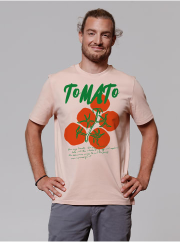 wat? Apparel T-Shirt Tomato in Fraiche Peche