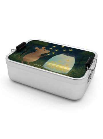 Mr. & Mrs. Panda Bento Box Maus Sterne Design ohne Spruch in Weiß
