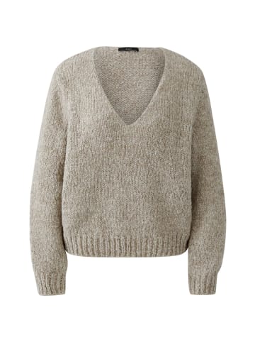 Oui Pullover in smokey taupe
